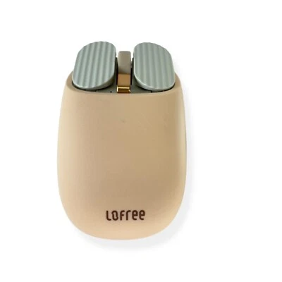 Loffee EP115 Wavy Chips Bluetooth Mouse Rose Gold 2.4G Dual-Mode Adjustable DPI - Image 1 of 4