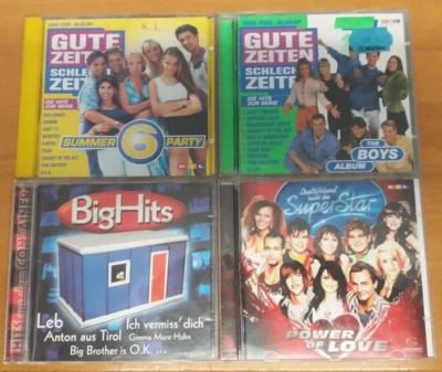 4 CDs GZSZ Big Hits DSDS Charthits TV Formate Backstreet Boys uva. CDs gut-fair - Bild 1 von 2