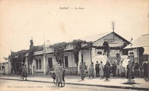 Maroc - RABAT - La Gare - Ed. Guillano & Elgaly - Bild 1 von 2