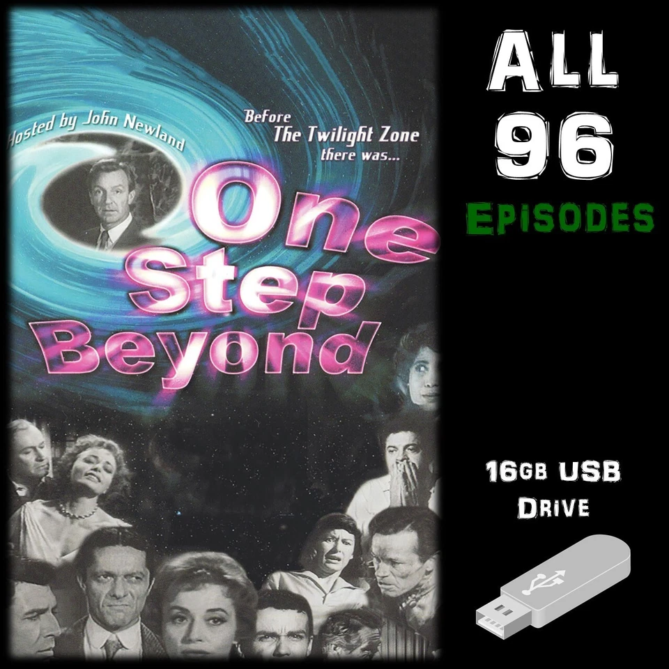 ONE STEP BEYOND COLLECTION 👽 ALL 97 EPISODES - 38 HOURS OF VIDEO [UPGRADED]