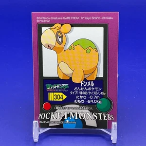 Numel Pokemon kids Seal Sticker Card Game Vintage Japanese Nintendo Anime - Picture 1 of 4