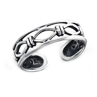 Zehenring Zehring  Ringschleifen 925 Silber Zehenschmuck - Bild 1 von 2