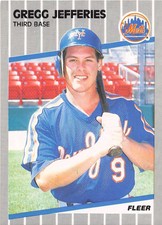 1989 Fleer MLB Baseball Trading Cards With Rookies Pick From List 1-220