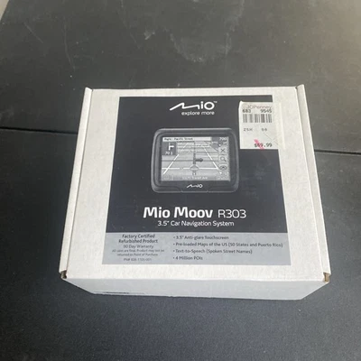 Mio Moov R303 Automotive GPS New In Box - Image 1 of 4