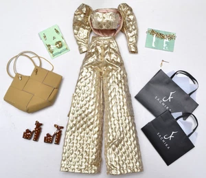 GOLDEN GLAM QUEEN Keeki Adaeze TRAJE COMPLETO SACHIKA X COLECCIÓN REAL - Imagen 1 de 8