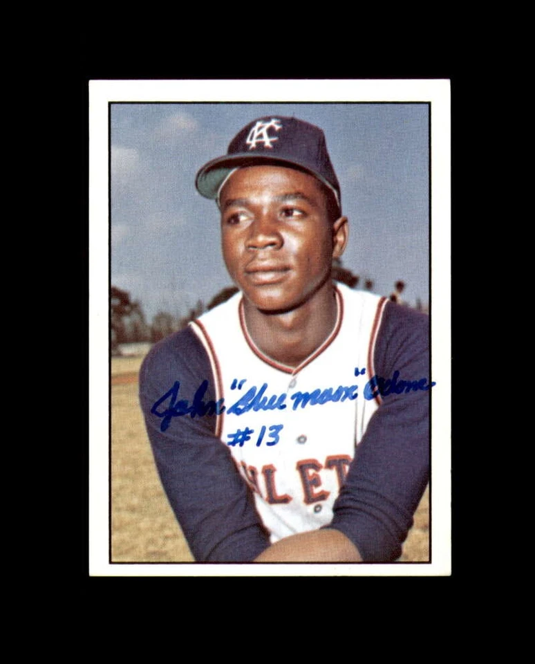 John Blue Moon Odom Signed 1978 TCMA The 60s Kansas City Athletics Autograph - Image 1 of 2