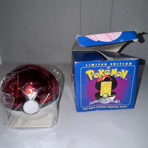 Limited Edition Pokeman Gold Plated Trading Card - Picture 1 of 8