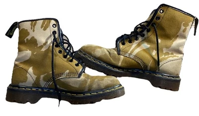 Botas Doc Dr Martens de Colección para Mujer Talla 6 Desierto de Estados Unidos Camuflaje Hechas en Inglaterra Foto 1 de 4