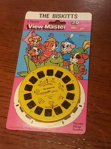 De colección Raro "THE BISKITTS" View-Master 3D NUEVO SELLADO Paquete Blaster de 3 Carretes #1041 - Imagen 1 de 8