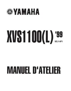 MANUAL REVISIÓN TALLER REPARACIÓN PDF YAMAHA XVS XVS1100(L) XVS1100 1999 - Imagen 1 de 1