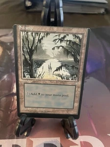 MTG Ice Age Swamp Off Center Misprint  - Picture 1 of 2
