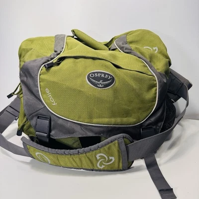Osprey Elroy Grande Verde Lona Maletín Mensajero Bolso de Hombro Foto 1 de 4