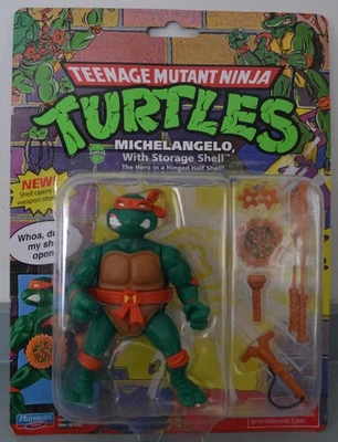 Teenage Mutant Ninja Turtles MICHELANGELO Action Figure Retro Wave TMNT BNIB - Image 1 of 2