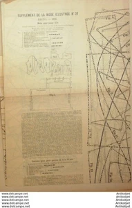 La Mode illustree 1890 # 27 & son Patron with Pattern - Picture 1 of 4
