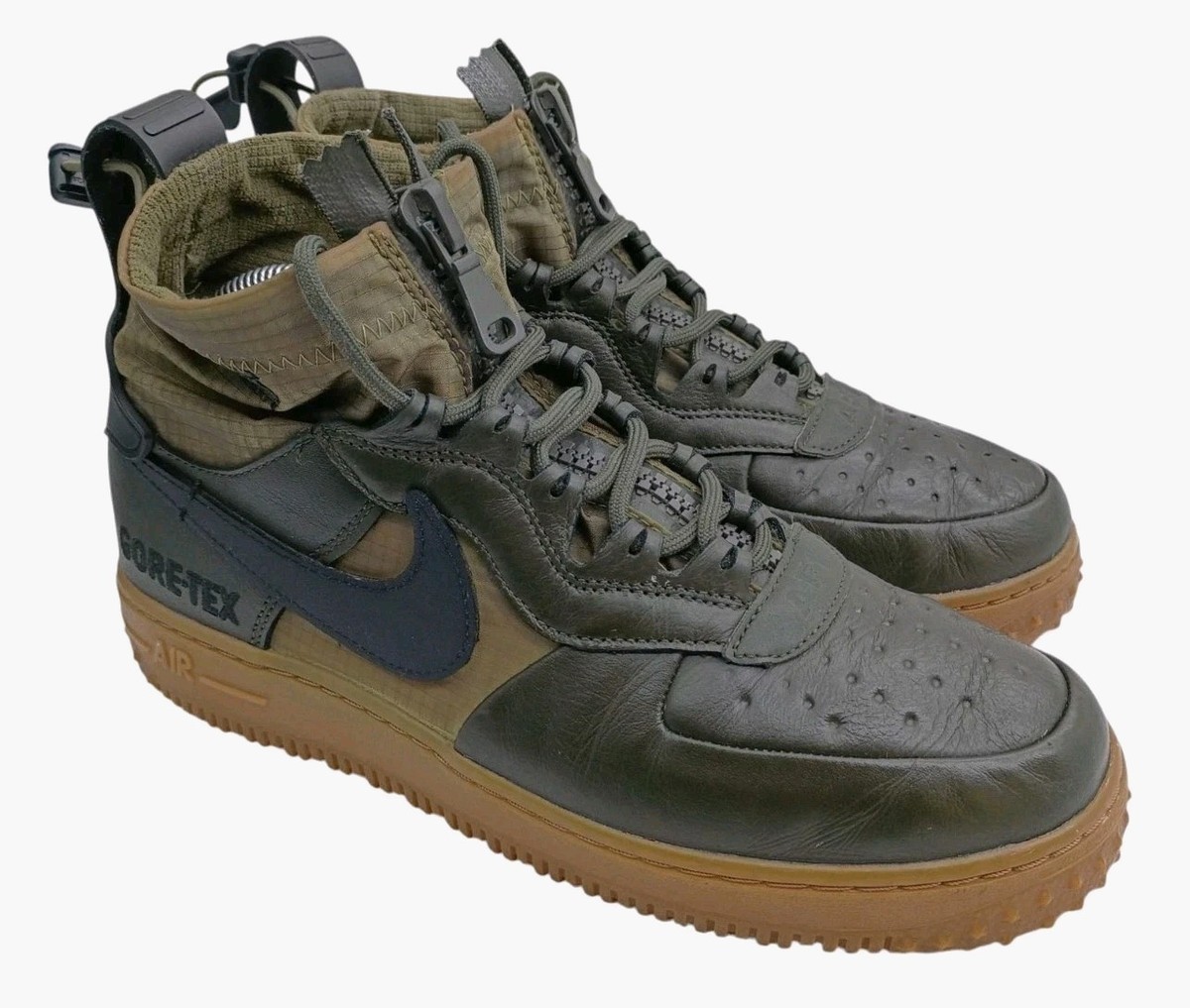 スニーカー Men's Air Force 1 High Gore-Tex Olive And Gum Nike Gore-Tex x Air Force 1 High Olive | eBay