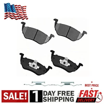Fits 2005 2006 Ford Escape Mazda Tribute Mercury Mariner Rear Ceramic Brake Pads - Image 1 of 4