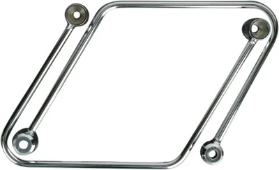 Cobra Saddlebag Supports - Chrome Motorcycle Street Bike 02-6101 3501-0306 - Image 1 of 3