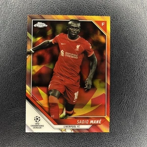 2021-22 Topps UCL Cromo - Sadio Mane - Naranja y Dorado Starball - SSP Liverpool - Imagen 1 de 2