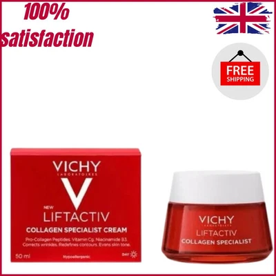 Vichy Liftactiv Collagen Specialist 50ml Anti-Aging Day Cream 50ml - Image 1 of 4