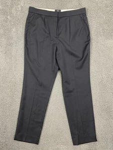 J. CREW 365 Trouser Wool Blend Stretch Black Brand New - Picture 1 of 7