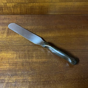 Cuchillo esparcidor de espátula para glaseado de pastel CUTCO 1028 clásico mango de remolino marrón - Imagen 1 de 7