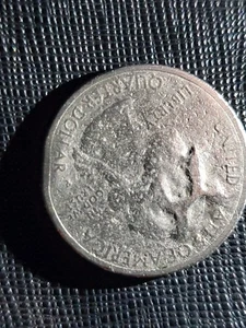 2015 p kisatchie Quarter error strike , missing clad layer one of a kind - Picture 1 of 5