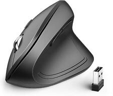 iclever Mouse Wireless WM101 Vertical 2.4ghz Optical 3dpi Adjustmen