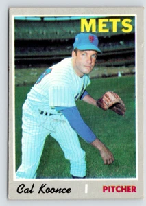 Tarjeta Topps 1970, #521 Cal Koonce, Mets de Nueva York - Imagen 1 de 3
