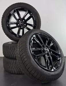 Audi A3 8Y 17 Zoll Felgen Winterreifen Winterräder original schwarz #PL - Bild 1 von 5