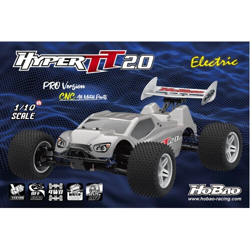 1/10 HYPER TT 2.0 PRO ELECTRIC TRUCK ARR- CLEAR BODY - image 1 of 1