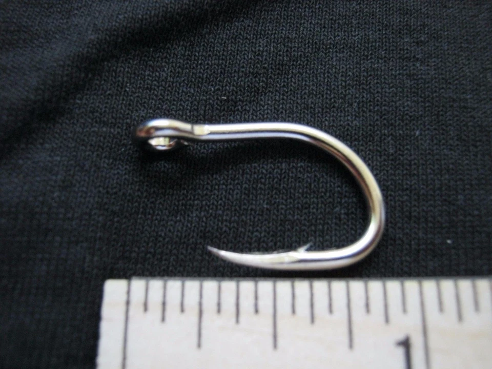 250 Eagle Claw Live Bait Nickel Hooks 1/0 FL318NMAG   NICE TROUT - Image 1 of 3