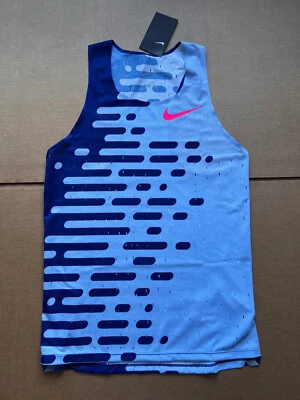 Nike 2023 Pro Elite Singlet Racing Top Men’s SMALL DR4846-455 VERY RARE - Image 1 of 4