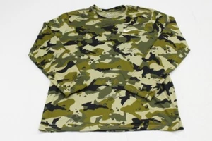 Camiseta Nike manga larga para hombre talla XL verde camuflaje - Imagen 1 de 7