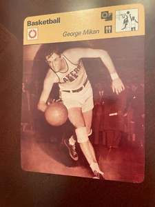 1979 Sportscaster Basketball Card #54-15 George Mikan Minneapolis Lakers HOF MT - Picture 1 of 1