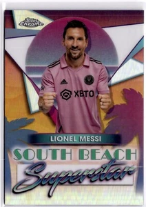 Lionel Messi 2024 Topps Chrome MLS Mania South Beach #SB-9 Inter Miami - Picture 1 of 2