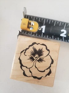 1998 PSX G-2506 Pansy flower rubber stamp - Picture 1 of 3