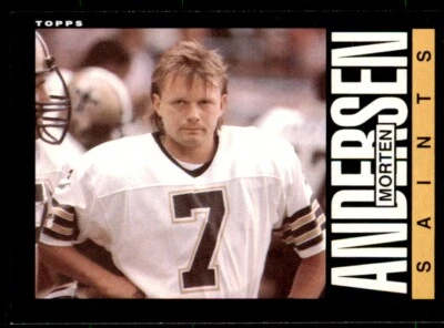 1985 Topps Morten Andersen New Orleans Saints #101 - Image 1 of 2