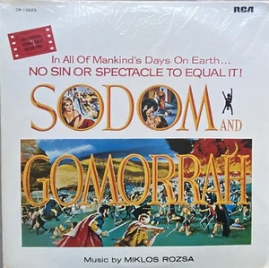 Miklos Rozsa - Sodom And Gomorah - Original Soundtrack LP Japanese Edition - Picture 1 of 2