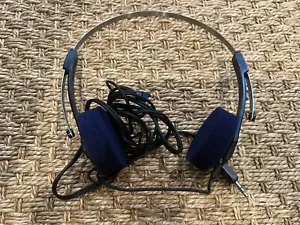 Vintage Sony MDR-2L2 Headphones with gold headphone jack converter UNTESTED - Picture 1 of 6