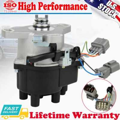 Complete Distributor for 1992-1995 Acura Integra Honda Civic  Ignition OBD1 - Image 1 of 4