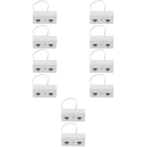 5 PCS Telephone Line Cable Adapters Splitter for Landline - Zdjęcie 1 z 12