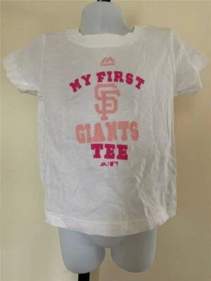 New San Francisco Giants Infant Size 3T White Shirt - Image 1 of 4