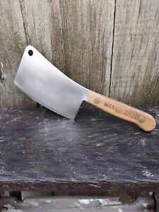 Vintage Chicago Cutlery MC-1 Meat Cleaver - Used Made in USA