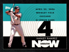 2007 Topps Series 2 Generation Now Inserts #GN201-394 Finish Your Set, U Pick