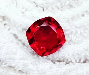 Piedra preciosa suelta certificada Rad Zafiro corte cojín 7,30 quilates con regalo gratis - Imagen 1 de 7