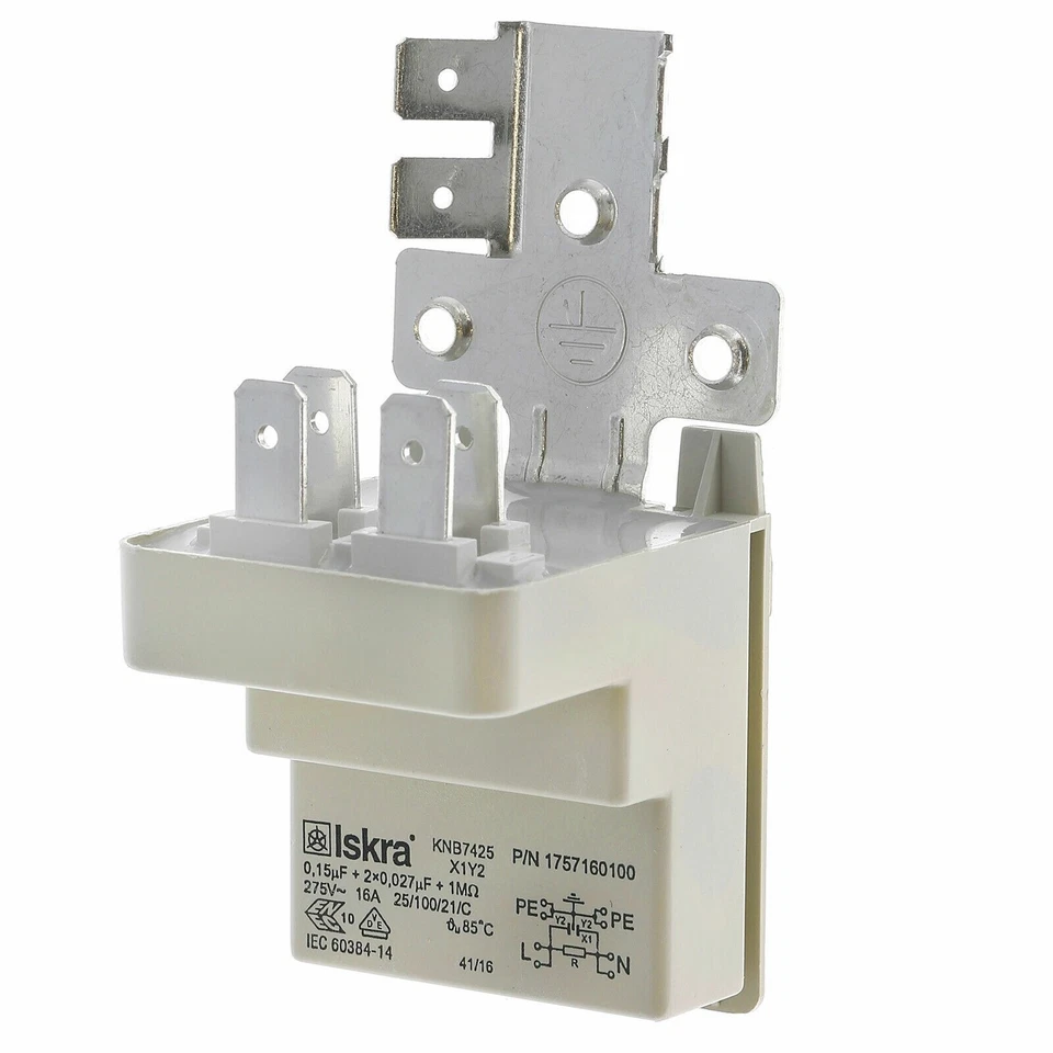 GENUINE BEKO TUMBLE DRYER MAINS SUPPRESSOR FILTER 1746530100 / 1886870100 - Image 1 of 1