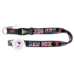 Boston Red Sox MLB Stars & Stripes Lanyard - Picture 1 of 1