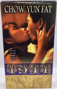 Hong Kong 1941 VHS 1998 Chow Yun Fat **PROMO SCREENER** - Picture 1 of 4