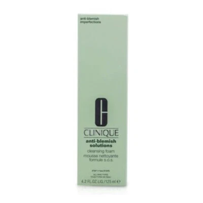 Clinique Anti Blemish Solutions очищающая пена шаг 1 4,2 унц - Изображение 1 из 4
