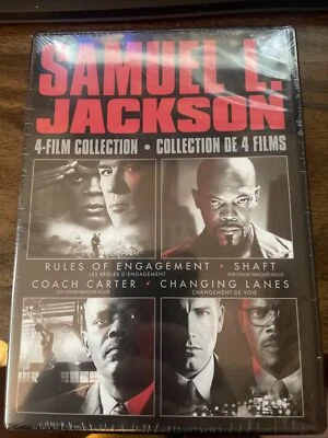 Samuel L. Jackson Colección de 4 Películas DVD Nuevo Eje Sellado Coach Carter Foto 1 de 2
